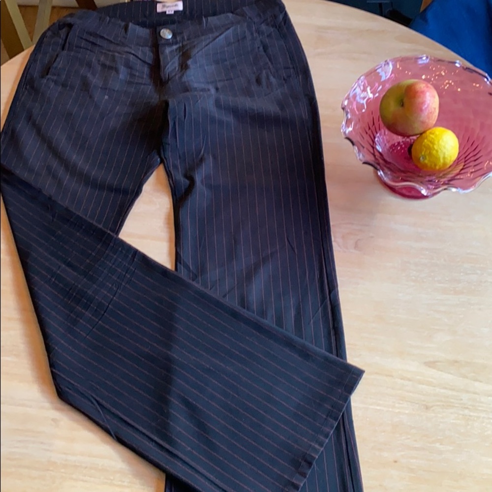 Pinstripe pants